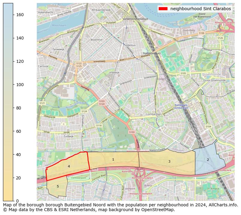 Image of the neighbourhood Sint Clarabos at the map. This image is used as introduction to this page. This page shows a lot of information about the population in the neighbourhood Sint Clarabos (such as the distribution by age groups of the residents, the composition of households, whether inhabitants are natives or Dutch with an immigration background, data about the houses (numbers, types, price development, use, type of property, ...) and more (car ownership, energy consumption, ...) based on open data from the Dutch Central Bureau of Statistics and various other sources!