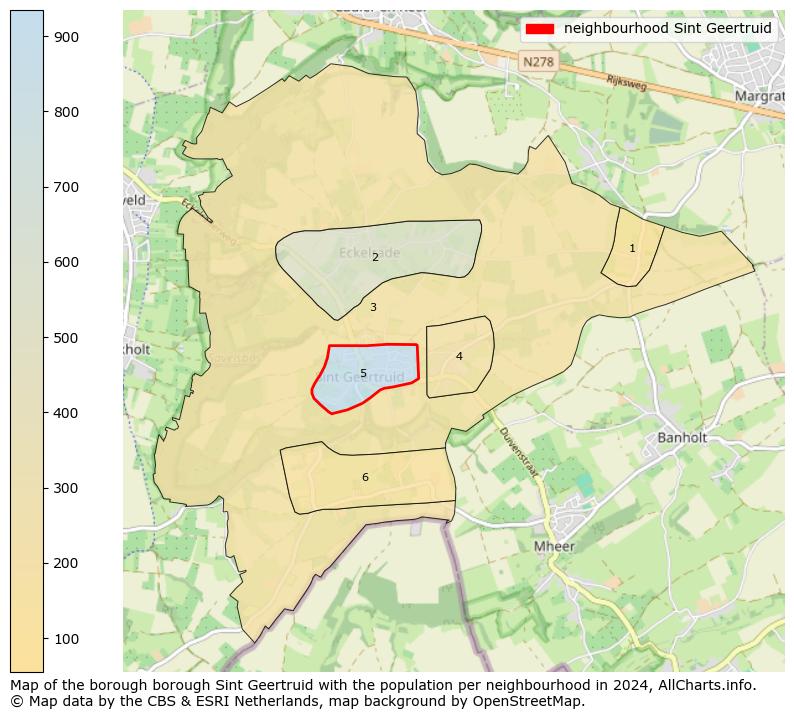 Image of the neighbourhood Sint Geertruid at the map. This image is used as introduction to this page. This page shows a lot of information about the population in the neighbourhood Sint Geertruid (such as the distribution by age groups of the residents, the composition of households, whether inhabitants are natives or Dutch with an immigration background, data about the houses (numbers, types, price development, use, type of property, ...) and more (car ownership, energy consumption, ...) based on open data from the Dutch Central Bureau of Statistics and various other sources!