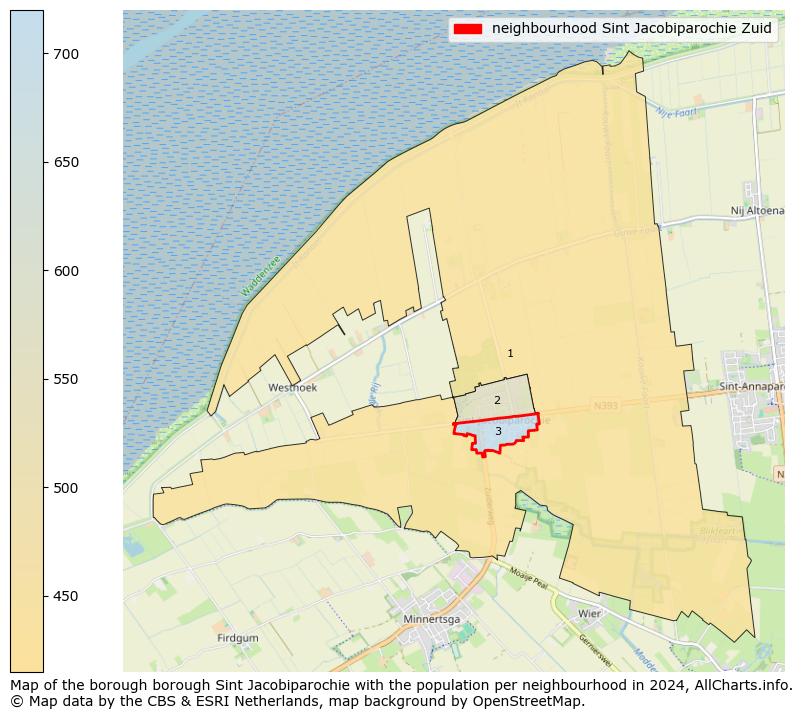 Image of the neighbourhood Sint Jacobiparochie Zuid at the map. This image is used as introduction to this page. This page shows a lot of information about the population in the neighbourhood Sint Jacobiparochie Zuid (such as the distribution by age groups of the residents, the composition of households, whether inhabitants are natives or Dutch with an immigration background, data about the houses (numbers, types, price development, use, type of property, ...) and more (car ownership, energy consumption, ...) based on open data from the Dutch Central Bureau of Statistics and various other sources!