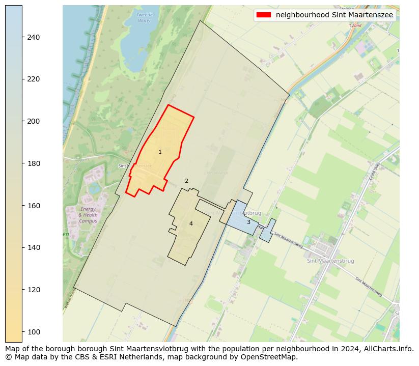 Image of the neighbourhood Sint Maartenszee at the map. This image is used as introduction to this page. This page shows a lot of information about the population in the neighbourhood Sint Maartenszee (such as the distribution by age groups of the residents, the composition of households, whether inhabitants are natives or Dutch with an immigration background, data about the houses (numbers, types, price development, use, type of property, ...) and more (car ownership, energy consumption, ...) based on open data from the Dutch Central Bureau of Statistics and various other sources!