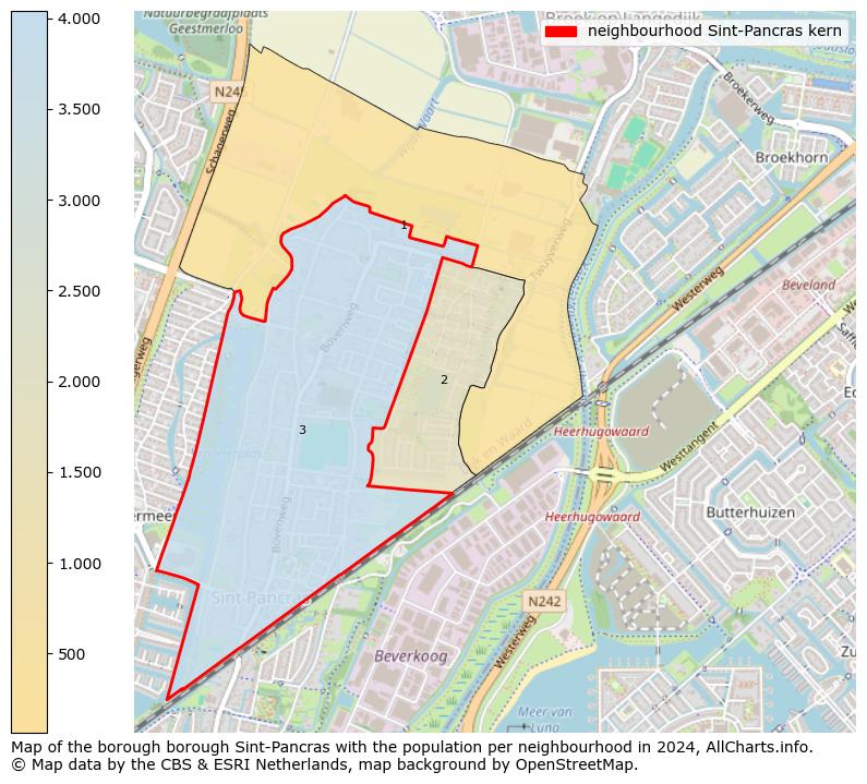 Image of the neighbourhood Sint-Pancras kern at the map. This image is used as introduction to this page. This page shows a lot of information about the population in the neighbourhood Sint-Pancras kern (such as the distribution by age groups of the residents, the composition of households, whether inhabitants are natives or Dutch with an immigration background, data about the houses (numbers, types, price development, use, type of property, ...) and more (car ownership, energy consumption, ...) based on open data from the Dutch Central Bureau of Statistics and various other sources!