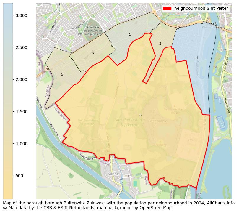 Image of the neighbourhood Sint Pieter at the map. This image is used as introduction to this page. This page shows a lot of information about the population in the neighbourhood Sint Pieter (such as the distribution by age groups of the residents, the composition of households, whether inhabitants are natives or Dutch with an immigration background, data about the houses (numbers, types, price development, use, type of property, ...) and more (car ownership, energy consumption, ...) based on open data from the Dutch Central Bureau of Statistics and various other sources!