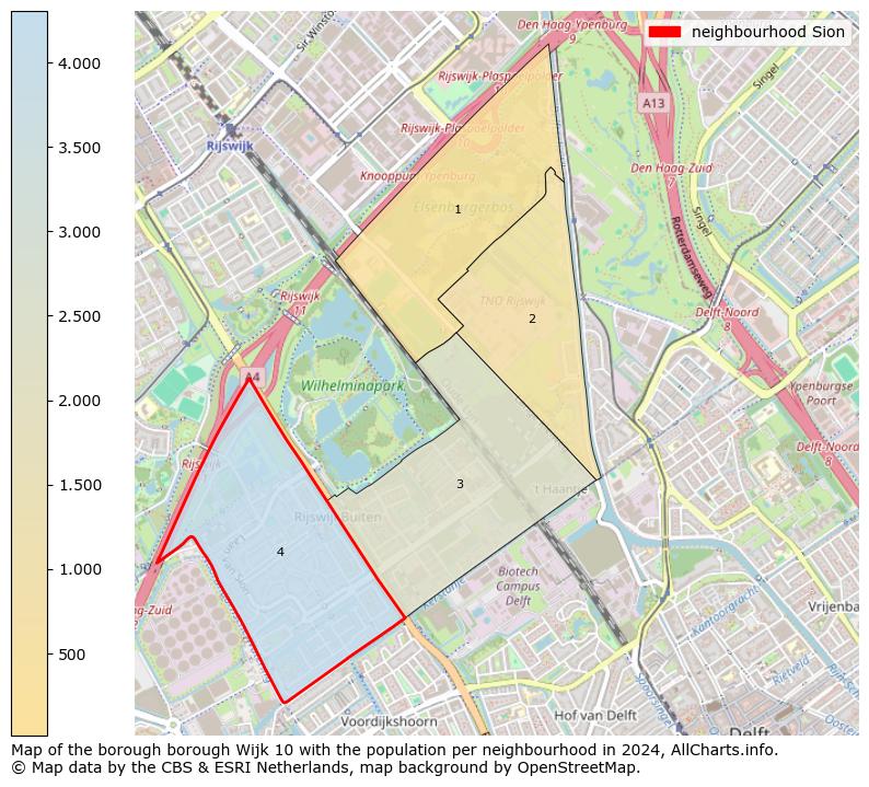 Image of the neighbourhood Sion at the map. This image is used as introduction to this page. This page shows a lot of information about the population in the neighbourhood Sion (such as the distribution by age groups of the residents, the composition of households, whether inhabitants are natives or Dutch with an immigration background, data about the houses (numbers, types, price development, use, type of property, ...) and more (car ownership, energy consumption, ...) based on open data from the Dutch Central Bureau of Statistics and various other sources!