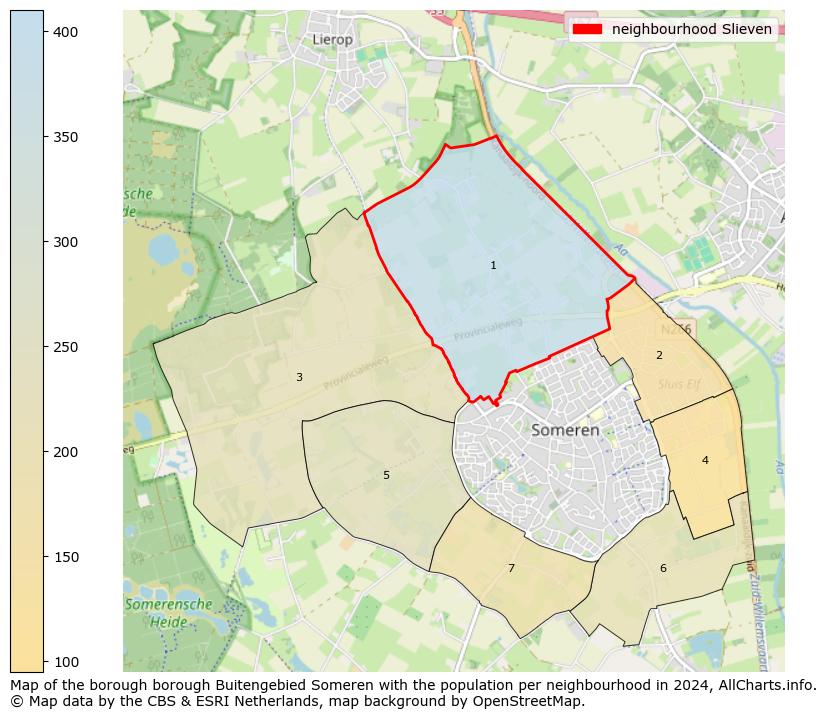 Image of the neighbourhood Slieven at the map. This image is used as introduction to this page. This page shows a lot of information about the population in the neighbourhood Slieven (such as the distribution by age groups of the residents, the composition of households, whether inhabitants are natives or Dutch with an immigration background, data about the houses (numbers, types, price development, use, type of property, ...) and more (car ownership, energy consumption, ...) based on open data from the Dutch Central Bureau of Statistics and various other sources!