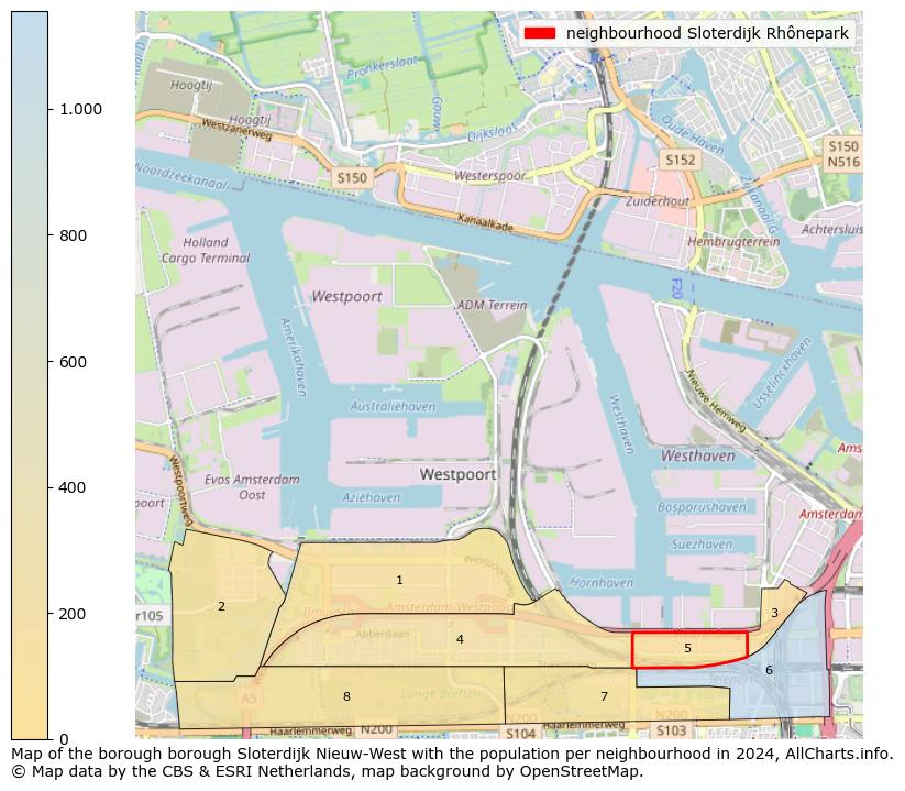 Image of the neighbourhood Sloterdijk Rhônepark at the map. This image is used as introduction to this page. This page shows a lot of information about the population in the neighbourhood Sloterdijk Rhônepark (such as the distribution by age groups of the residents, the composition of households, whether inhabitants are natives or Dutch with an immigration background, data about the houses (numbers, types, price development, use, type of property, ...) and more (car ownership, energy consumption, ...) based on open data from the Dutch Central Bureau of Statistics and various other sources!