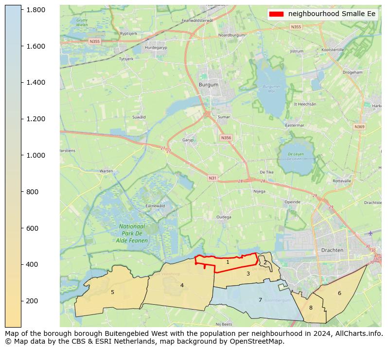 Image of the neighbourhood Smalle Ee at the map. This image is used as introduction to this page. This page shows a lot of information about the population in the neighbourhood Smalle Ee (such as the distribution by age groups of the residents, the composition of households, whether inhabitants are natives or Dutch with an immigration background, data about the houses (numbers, types, price development, use, type of property, ...) and more (car ownership, energy consumption, ...) based on open data from the Dutch Central Bureau of Statistics and various other sources!