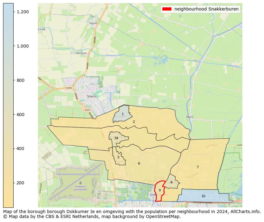 Image of the neighbourhood Snakkerburen at the map. This image is used as introduction to this page. This page shows a lot of information about the population in the neighbourhood Snakkerburen (such as the distribution by age groups of the residents, the composition of households, whether inhabitants are natives or Dutch with an immigration background, data about the houses (numbers, types, price development, use, type of property, ...) and more (car ownership, energy consumption, ...) based on open data from the Dutch Central Bureau of Statistics and various other sources!