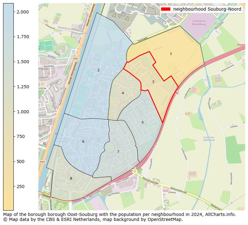 Image of the neighbourhood Souburg-Noord at the map. This image is used as introduction to this page. This page shows a lot of information about the population in the neighbourhood Souburg-Noord (such as the distribution by age groups of the residents, the composition of households, whether inhabitants are natives or Dutch with an immigration background, data about the houses (numbers, types, price development, use, type of property, ...) and more (car ownership, energy consumption, ...) based on open data from the Dutch Central Bureau of Statistics and various other sources!