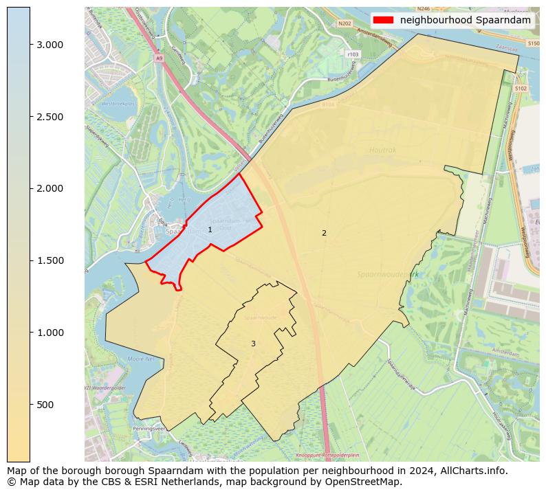 Image of the neighbourhood Spaarndam at the map. This image is used as introduction to this page. This page shows a lot of information about the population in the neighbourhood Spaarndam (such as the distribution by age groups of the residents, the composition of households, whether inhabitants are natives or Dutch with an immigration background, data about the houses (numbers, types, price development, use, type of property, ...) and more (car ownership, energy consumption, ...) based on open data from the Dutch Central Bureau of Statistics and various other sources!