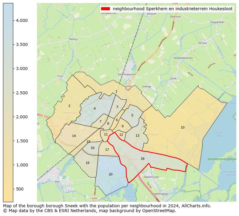 Image of the neighbourhood Sperkhem en industrieterrein Houkesloot at the map. This image is used as introduction to this page. This page shows a lot of information about the population in the neighbourhood Sperkhem en industrieterrein Houkesloot (such as the distribution by age groups of the residents, the composition of households, whether inhabitants are natives or Dutch with an immigration background, data about the houses (numbers, types, price development, use, type of property, ...) and more (car ownership, energy consumption, ...) based on open data from the Dutch Central Bureau of Statistics and various other sources!