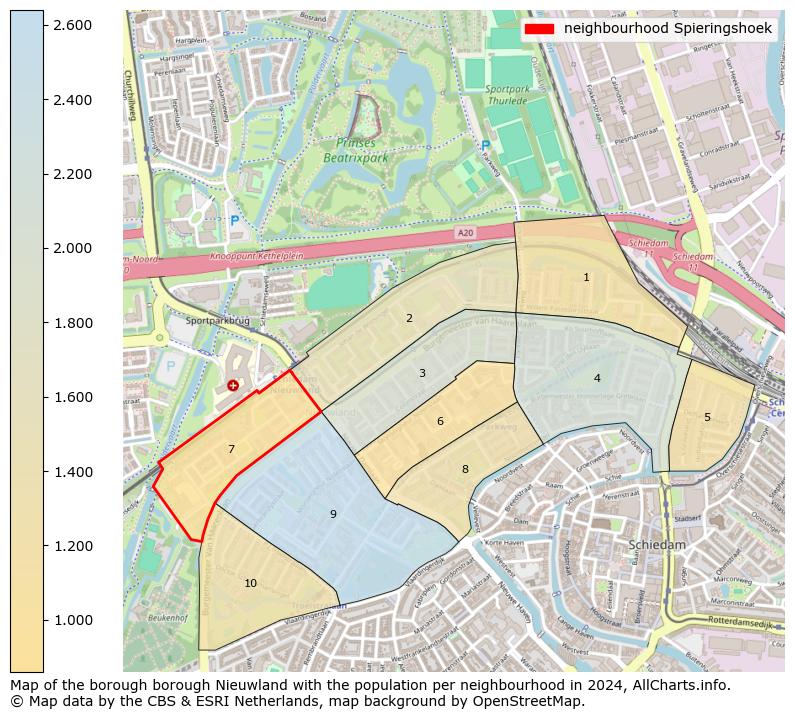 Image of the neighbourhood Spieringshoek at the map. This image is used as introduction to this page. This page shows a lot of information about the population in the neighbourhood Spieringshoek (such as the distribution by age groups of the residents, the composition of households, whether inhabitants are natives or Dutch with an immigration background, data about the houses (numbers, types, price development, use, type of property, ...) and more (car ownership, energy consumption, ...) based on open data from the Dutch Central Bureau of Statistics and various other sources!