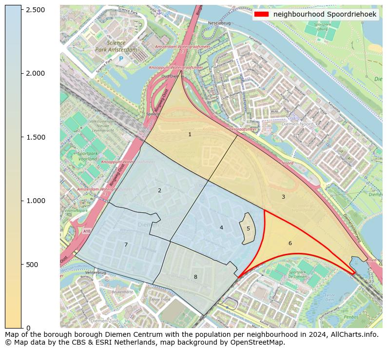 Image of the neighbourhood Spoordriehoek at the map. This image is used as introduction to this page. This page shows a lot of information about the population in the neighbourhood Spoordriehoek (such as the distribution by age groups of the residents, the composition of households, whether inhabitants are natives or Dutch with an immigration background, data about the houses (numbers, types, price development, use, type of property, ...) and more (car ownership, energy consumption, ...) based on open data from the Dutch Central Bureau of Statistics and various other sources!