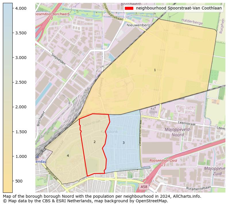 Image of the neighbourhood Spoorstraat-Van Coothlaan at the map. This image is used as introduction to this page. This page shows a lot of information about the population in the neighbourhood Spoorstraat-Van Coothlaan (such as the distribution by age groups of the residents, the composition of households, whether inhabitants are natives or Dutch with an immigration background, data about the houses (numbers, types, price development, use, type of property, ...) and more (car ownership, energy consumption, ...) based on open data from the Dutch Central Bureau of Statistics and various other sources!