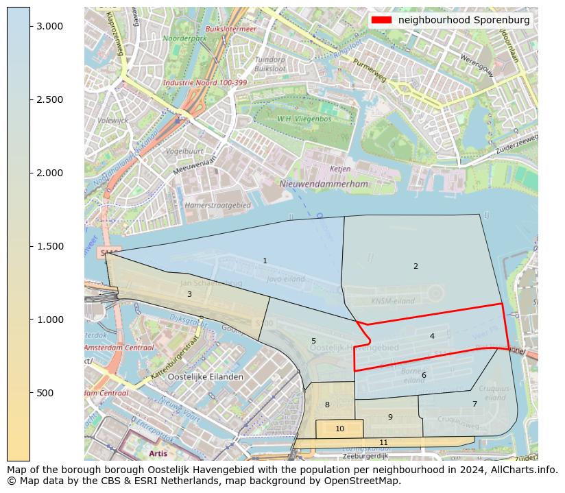 Image of the neighbourhood Sporenburg at the map. This image is used as introduction to this page. This page shows a lot of information about the population in the neighbourhood Sporenburg (such as the distribution by age groups of the residents, the composition of households, whether inhabitants are natives or Dutch with an immigration background, data about the houses (numbers, types, price development, use, type of property, ...) and more (car ownership, energy consumption, ...) based on open data from the Dutch Central Bureau of Statistics and various other sources!