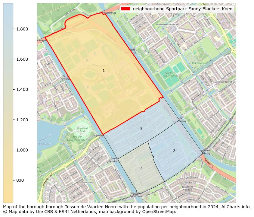 Image of the neighbourhood Sportpark Fanny Blankers Koen at the map. This image is used as introduction to this page. This page shows a lot of information about the population in the neighbourhood Sportpark Fanny Blankers Koen (such as the distribution by age groups of the residents, the composition of households, whether inhabitants are natives or Dutch with an immigration background, data about the houses (numbers, types, price development, use, type of property, ...) and more (car ownership, energy consumption, ...) based on open data from the Dutch Central Bureau of Statistics and various other sources!