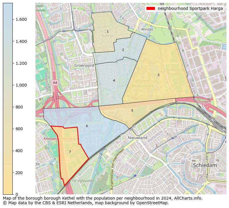 Image of the neighbourhood Sportpark Harga at the map. This image is used as introduction to this page. This page shows a lot of information about the population in the neighbourhood Sportpark Harga (such as the distribution by age groups of the residents, the composition of households, whether inhabitants are natives or Dutch with an immigration background, data about the houses (numbers, types, price development, use, type of property, ...) and more (car ownership, energy consumption, ...) based on open data from the Dutch Central Bureau of Statistics and various other sources!