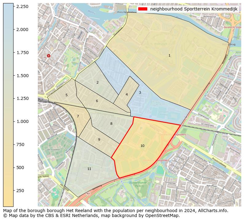 Image of the neighbourhood Sportterrein Krommedijk at the map. This image is used as introduction to this page. This page shows a lot of information about the population in the neighbourhood Sportterrein Krommedijk (such as the distribution by age groups of the residents, the composition of households, whether inhabitants are natives or Dutch with an immigration background, data about the houses (numbers, types, price development, use, type of property, ...) and more (car ownership, energy consumption, ...) based on open data from the Dutch Central Bureau of Statistics and various other sources!