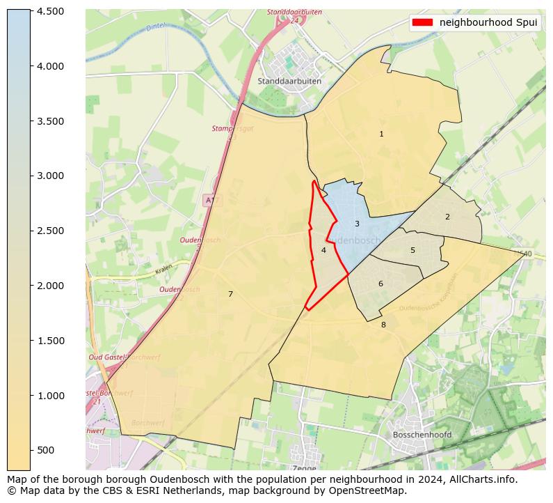 Image of the neighbourhood Spui at the map. This image is used as introduction to this page. This page shows a lot of information about the population in the neighbourhood Spui (such as the distribution by age groups of the residents, the composition of households, whether inhabitants are natives or Dutch with an immigration background, data about the houses (numbers, types, price development, use, type of property, ...) and more (car ownership, energy consumption, ...) based on open data from the Dutch Central Bureau of Statistics and various other sources!