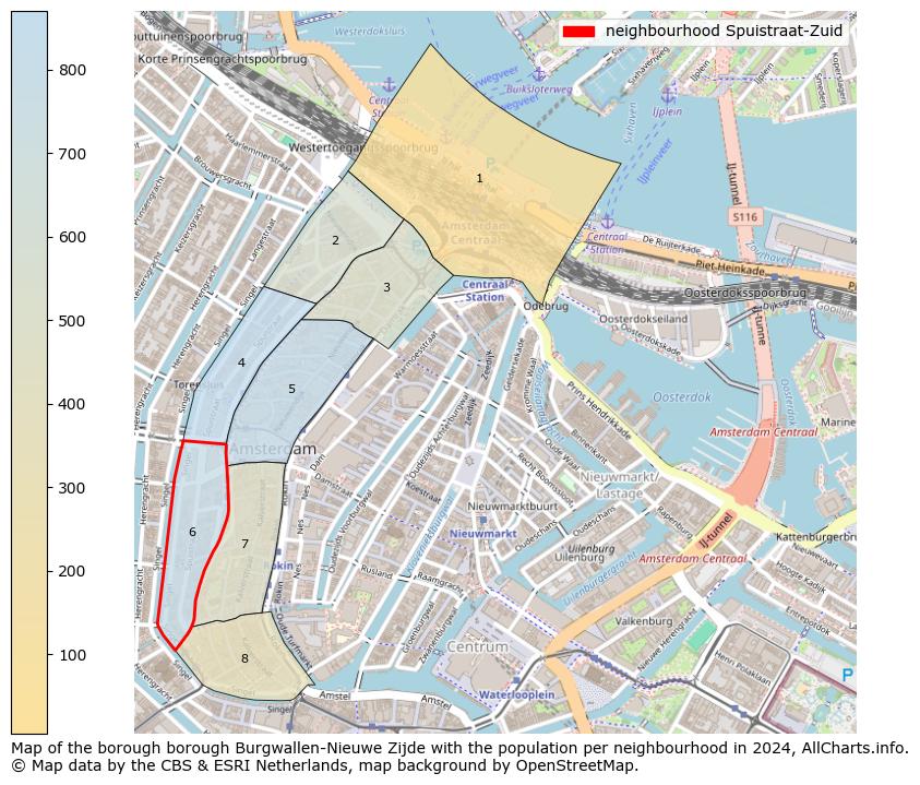 Image of the neighbourhood Spuistraat-Zuid at the map. This image is used as introduction to this page. This page shows a lot of information about the population in the neighbourhood Spuistraat-Zuid (such as the distribution by age groups of the residents, the composition of households, whether inhabitants are natives or Dutch with an immigration background, data about the houses (numbers, types, price development, use, type of property, ...) and more (car ownership, energy consumption, ...) based on open data from the Dutch Central Bureau of Statistics and various other sources!