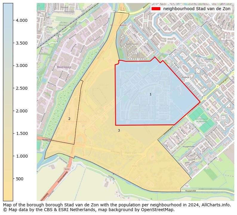 Image of the neighbourhood Stad van de Zon at the map. This image is used as introduction to this page. This page shows a lot of information about the population in the neighbourhood Stad van de Zon (such as the distribution by age groups of the residents, the composition of households, whether inhabitants are natives or Dutch with an immigration background, data about the houses (numbers, types, price development, use, type of property, ...) and more (car ownership, energy consumption, ...) based on open data from the Dutch Central Bureau of Statistics and various other sources!