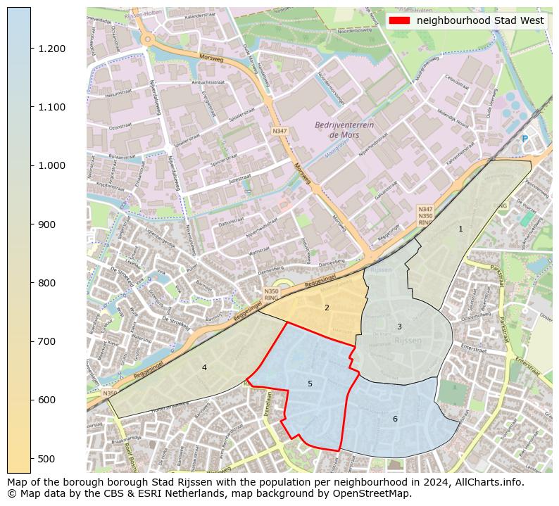 Image of the neighbourhood Stad West at the map. This image is used as introduction to this page. This page shows a lot of information about the population in the neighbourhood Stad West (such as the distribution by age groups of the residents, the composition of households, whether inhabitants are natives or Dutch with an immigration background, data about the houses (numbers, types, price development, use, type of property, ...) and more (car ownership, energy consumption, ...) based on open data from the Dutch Central Bureau of Statistics and various other sources!