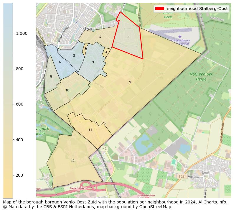 Image of the neighbourhood Stalberg-Oost at the map. This image is used as introduction to this page. This page shows a lot of information about the population in the neighbourhood Stalberg-Oost (such as the distribution by age groups of the residents, the composition of households, whether inhabitants are natives or Dutch with an immigration background, data about the houses (numbers, types, price development, use, type of property, ...) and more (car ownership, energy consumption, ...) based on open data from the Dutch Central Bureau of Statistics and various other sources!