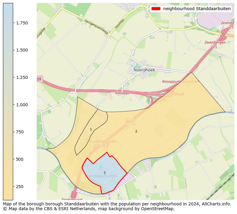 Image of the neighbourhood Standdaarbuiten at the map. This image is used as introduction to this page. This page shows a lot of information about the population in the neighbourhood Standdaarbuiten (such as the distribution by age groups of the residents, the composition of households, whether inhabitants are natives or Dutch with an immigration background, data about the houses (numbers, types, price development, use, type of property, ...) and more (car ownership, energy consumption, ...) based on open data from the Dutch Central Bureau of Statistics and various other sources!