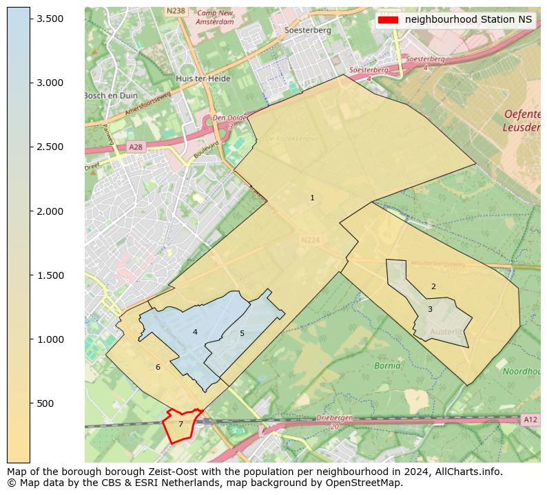 Image of the neighbourhood Station NS at the map. This image is used as introduction to this page. This page shows a lot of information about the population in the neighbourhood Station NS (such as the distribution by age groups of the residents, the composition of households, whether inhabitants are natives or Dutch with an immigration background, data about the houses (numbers, types, price development, use, type of property, ...) and more (car ownership, energy consumption, ...) based on open data from the Dutch Central Bureau of Statistics and various other sources!