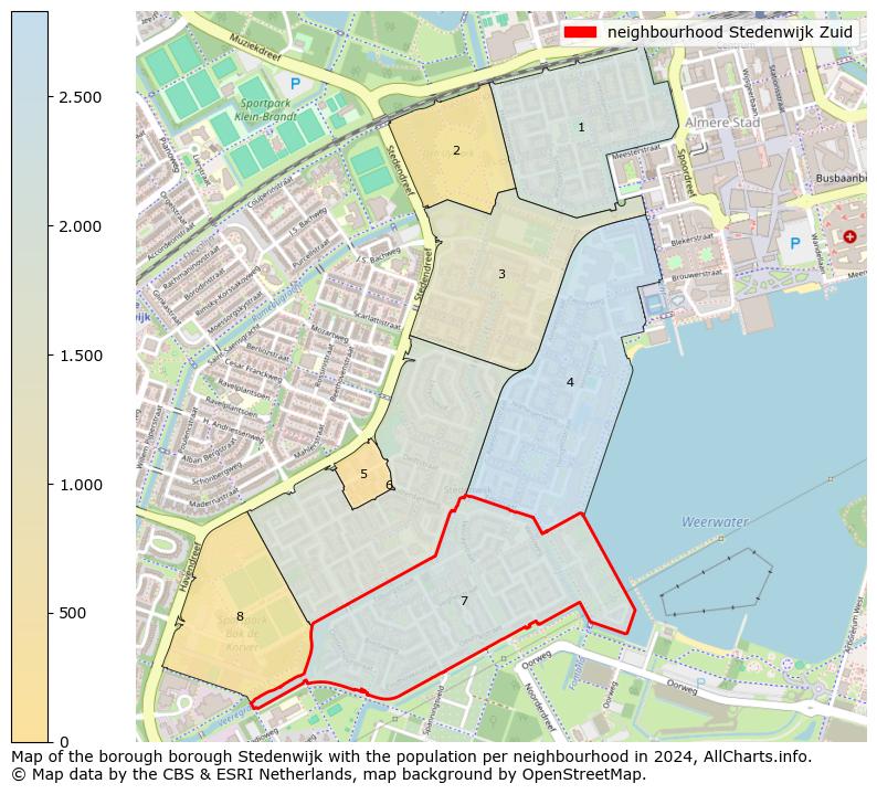 Image of the neighbourhood Stedenwijk Zuid at the map. This image is used as introduction to this page. This page shows a lot of information about the population in the neighbourhood Stedenwijk Zuid (such as the distribution by age groups of the residents, the composition of households, whether inhabitants are natives or Dutch with an immigration background, data about the houses (numbers, types, price development, use, type of property, ...) and more (car ownership, energy consumption, ...) based on open data from the Dutch Central Bureau of Statistics and various other sources!