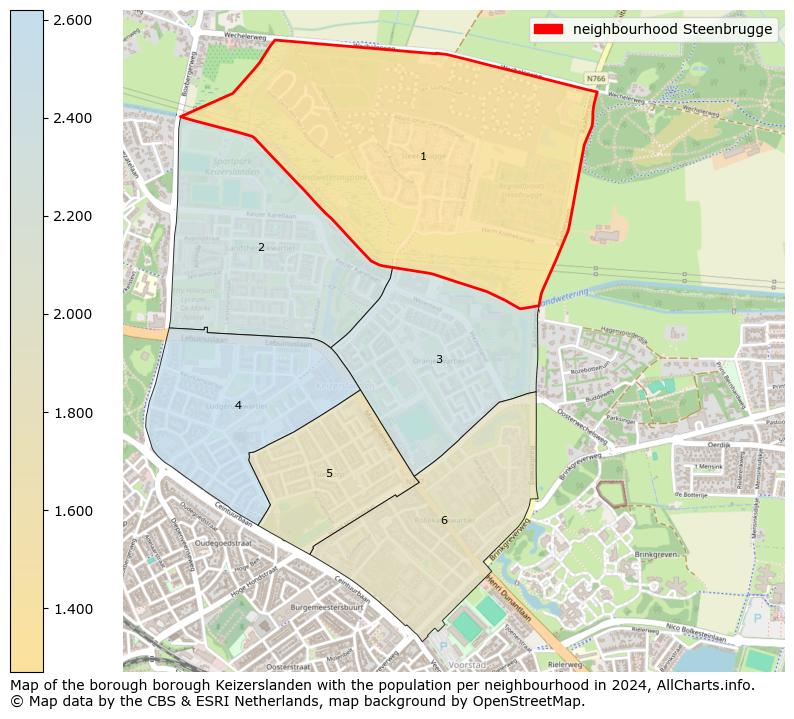 Image of the neighbourhood Steenbrugge at the map. This image is used as introduction to this page. This page shows a lot of information about the population in the neighbourhood Steenbrugge (such as the distribution by age groups of the residents, the composition of households, whether inhabitants are natives or Dutch with an immigration background, data about the houses (numbers, types, price development, use, type of property, ...) and more (car ownership, energy consumption, ...) based on open data from the Dutch Central Bureau of Statistics and various other sources!