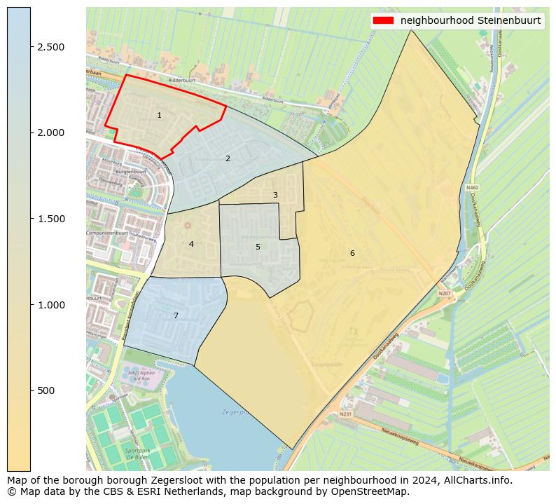 Image of the neighbourhood Steinenbuurt at the map. This image is used as introduction to this page. This page shows a lot of information about the population in the neighbourhood Steinenbuurt (such as the distribution by age groups of the residents, the composition of households, whether inhabitants are natives or Dutch with an immigration background, data about the houses (numbers, types, price development, use, type of property, ...) and more (car ownership, energy consumption, ...) based on open data from the Dutch Central Bureau of Statistics and various other sources!