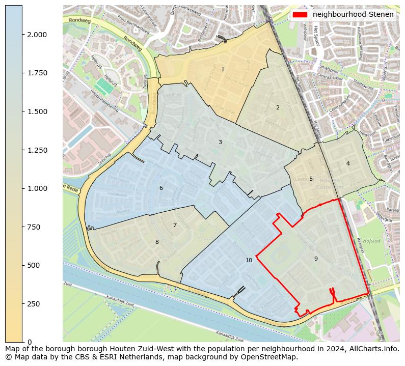 Image of the neighbourhood Stenen at the map. This image is used as introduction to this page. This page shows a lot of information about the population in the neighbourhood Stenen (such as the distribution by age groups of the residents, the composition of households, whether inhabitants are natives or Dutch with an immigration background, data about the houses (numbers, types, price development, use, type of property, ...) and more (car ownership, energy consumption, ...) based on open data from the Dutch Central Bureau of Statistics and various other sources!