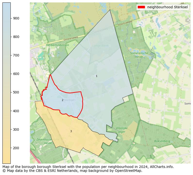 Image of the neighbourhood Sterksel at the map. This image is used as introduction to this page. This page shows a lot of information about the population in the neighbourhood Sterksel (such as the distribution by age groups of the residents, the composition of households, whether inhabitants are natives or Dutch with an immigration background, data about the houses (numbers, types, price development, use, type of property, ...) and more (car ownership, energy consumption, ...) based on open data from the Dutch Central Bureau of Statistics and various other sources!