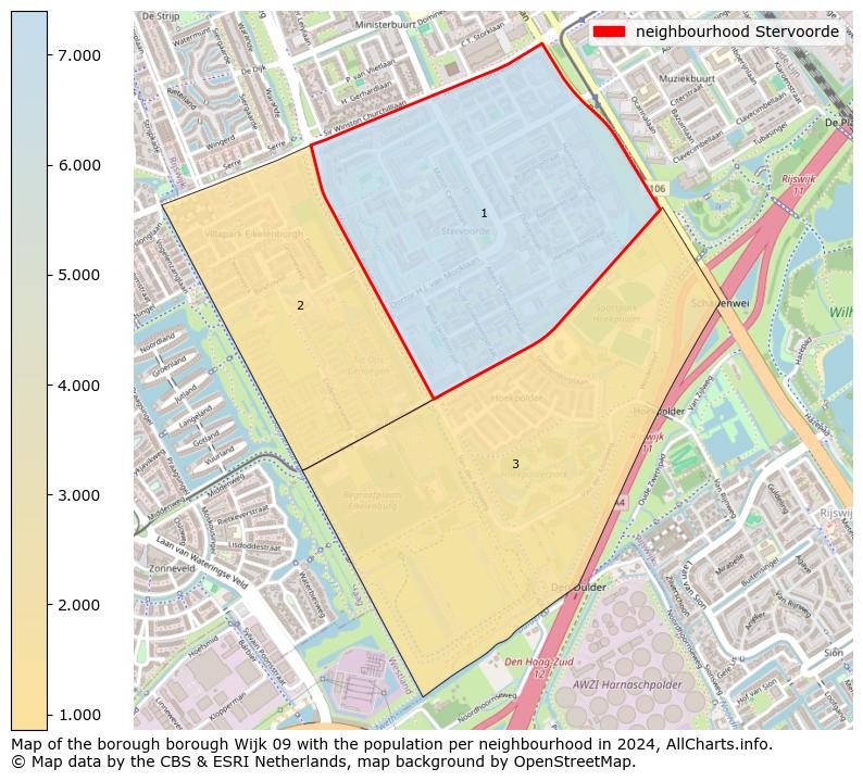 Image of the neighbourhood Stervoorde at the map. This image is used as introduction to this page. This page shows a lot of information about the population in the neighbourhood Stervoorde (such as the distribution by age groups of the residents, the composition of households, whether inhabitants are natives or Dutch with an immigration background, data about the houses (numbers, types, price development, use, type of property, ...) and more (car ownership, energy consumption, ...) based on open data from the Dutch Central Bureau of Statistics and various other sources!