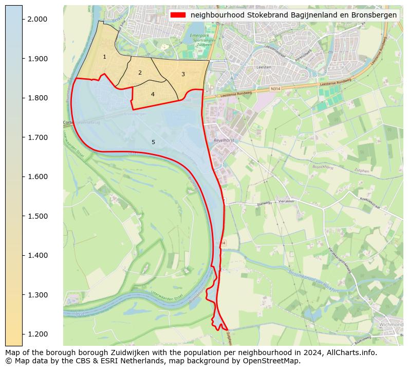 Image of the neighbourhood Stokebrand Bagijnenland en Bronsbergen at the map. This image is used as introduction to this page. This page shows a lot of information about the population in the neighbourhood Stokebrand Bagijnenland en Bronsbergen (such as the distribution by age groups of the residents, the composition of households, whether inhabitants are natives or Dutch with an immigration background, data about the houses (numbers, types, price development, use, type of property, ...) and more (car ownership, energy consumption, ...) based on open data from the Dutch Central Bureau of Statistics and various other sources!