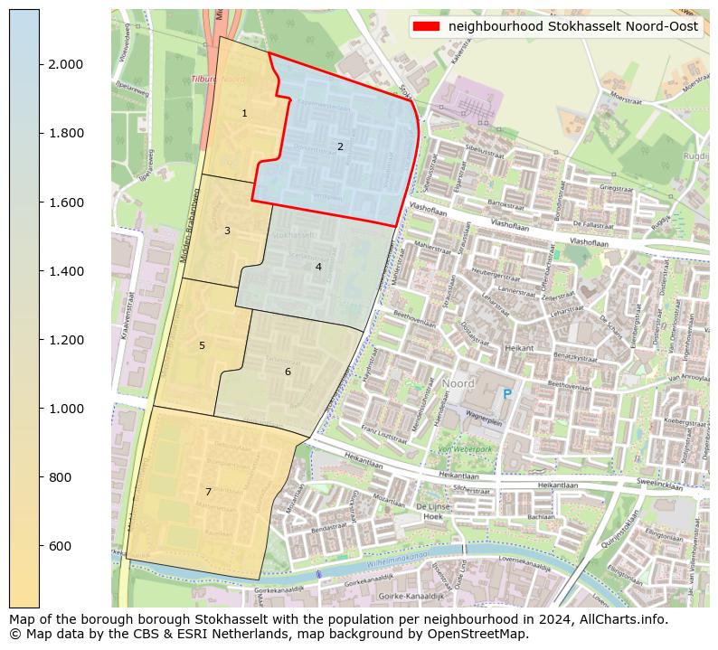 Image of the neighbourhood Stokhasselt Noord-Oost at the map. This image is used as introduction to this page. This page shows a lot of information about the population in the neighbourhood Stokhasselt Noord-Oost (such as the distribution by age groups of the residents, the composition of households, whether inhabitants are natives or Dutch with an immigration background, data about the houses (numbers, types, price development, use, type of property, ...) and more (car ownership, energy consumption, ...) based on open data from the Dutch Central Bureau of Statistics and various other sources!