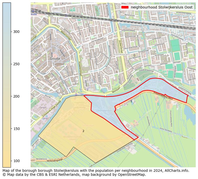 Image of the neighbourhood Stolwijkersluis Oost at the map. This image is used as introduction to this page. This page shows a lot of information about the population in the neighbourhood Stolwijkersluis Oost (such as the distribution by age groups of the residents, the composition of households, whether inhabitants are natives or Dutch with an immigration background, data about the houses (numbers, types, price development, use, type of property, ...) and more (car ownership, energy consumption, ...) based on open data from the Dutch Central Bureau of Statistics and various other sources!