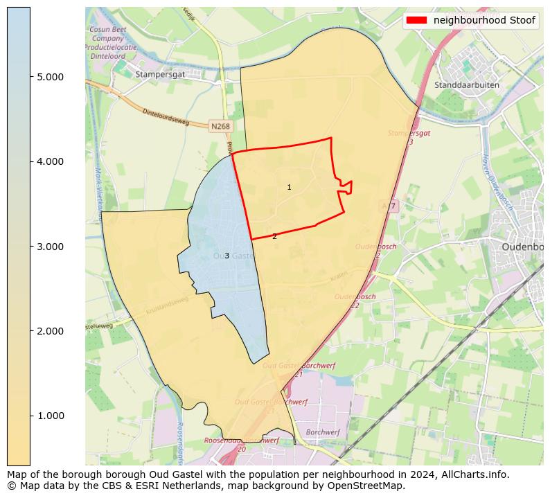 Image of the neighbourhood Stoof at the map. This image is used as introduction to this page. This page shows a lot of information about the population in the neighbourhood Stoof (such as the distribution by age groups of the residents, the composition of households, whether inhabitants are natives or Dutch with an immigration background, data about the houses (numbers, types, price development, use, type of property, ...) and more (car ownership, energy consumption, ...) based on open data from the Dutch Central Bureau of Statistics and various other sources!