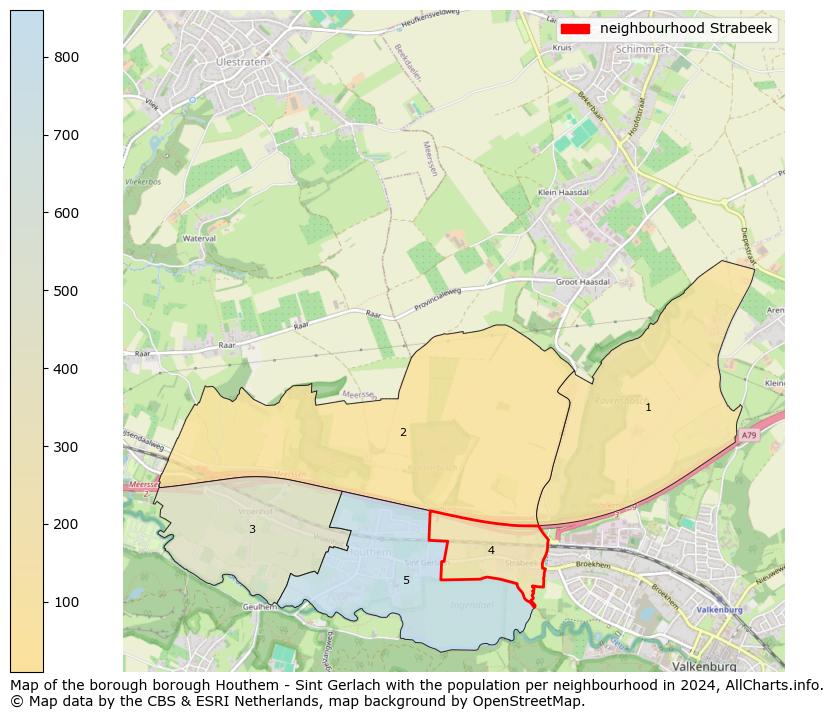 Image of the neighbourhood Strabeek at the map. This image is used as introduction to this page. This page shows a lot of information about the population in the neighbourhood Strabeek (such as the distribution by age groups of the residents, the composition of households, whether inhabitants are natives or Dutch with an immigration background, data about the houses (numbers, types, price development, use, type of property, ...) and more (car ownership, energy consumption, ...) based on open data from the Dutch Central Bureau of Statistics and various other sources!