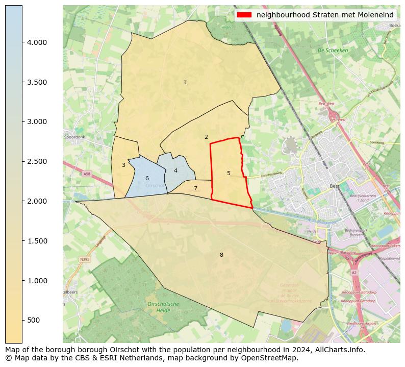 Image of the neighbourhood Straten met Moleneind at the map. This image is used as introduction to this page. This page shows a lot of information about the population in the neighbourhood Straten met Moleneind (such as the distribution by age groups of the residents, the composition of households, whether inhabitants are natives or Dutch with an immigration background, data about the houses (numbers, types, price development, use, type of property, ...) and more (car ownership, energy consumption, ...) based on open data from the Dutch Central Bureau of Statistics and various other sources!