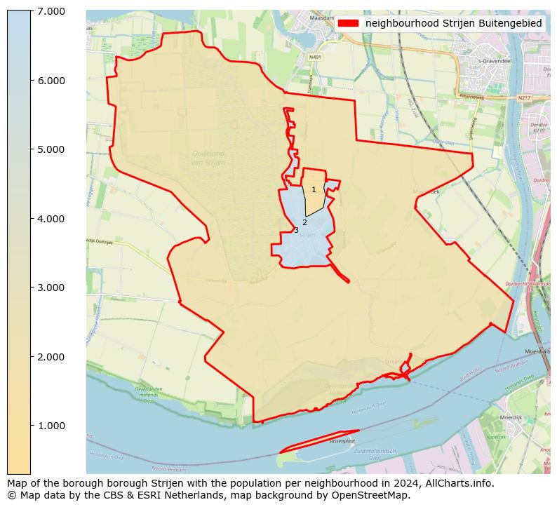 Image of the neighbourhood Strijen Buitengebied at the map. This image is used as introduction to this page. This page shows a lot of information about the population in the neighbourhood Strijen Buitengebied (such as the distribution by age groups of the residents, the composition of households, whether inhabitants are natives or Dutch with an immigration background, data about the houses (numbers, types, price development, use, type of property, ...) and more (car ownership, energy consumption, ...) based on open data from the Dutch Central Bureau of Statistics and various other sources!