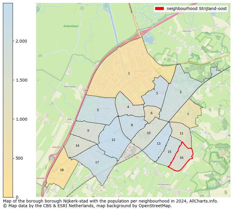 Image of the neighbourhood Strijland-oost at the map. This image is used as introduction to this page. This page shows a lot of information about the population in the neighbourhood Strijland-oost (such as the distribution by age groups of the residents, the composition of households, whether inhabitants are natives or Dutch with an immigration background, data about the houses (numbers, types, price development, use, type of property, ...) and more (car ownership, energy consumption, ...) based on open data from the Dutch Central Bureau of Statistics and various other sources!