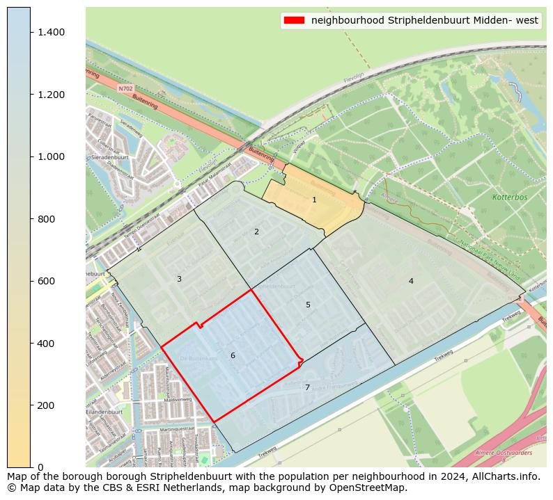 Image of the neighbourhood Stripheldenbuurt Midden- west at the map. This image is used as introduction to this page. This page shows a lot of information about the population in the neighbourhood Stripheldenbuurt Midden- west (such as the distribution by age groups of the residents, the composition of households, whether inhabitants are natives or Dutch with an immigration background, data about the houses (numbers, types, price development, use, type of property, ...) and more (car ownership, energy consumption, ...) based on open data from the Dutch Central Bureau of Statistics and various other sources!