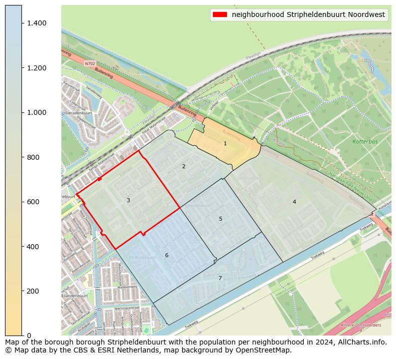 Image of the neighbourhood Stripheldenbuurt Noordwest at the map. This image is used as introduction to this page. This page shows a lot of information about the population in the neighbourhood Stripheldenbuurt Noordwest (such as the distribution by age groups of the residents, the composition of households, whether inhabitants are natives or Dutch with an immigration background, data about the houses (numbers, types, price development, use, type of property, ...) and more (car ownership, energy consumption, ...) based on open data from the Dutch Central Bureau of Statistics and various other sources!