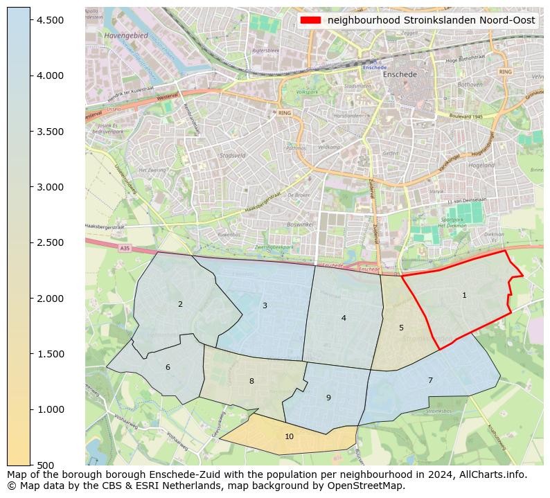 Image of the neighbourhood Stroinkslanden Noord-Oost at the map. This image is used as introduction to this page. This page shows a lot of information about the population in the neighbourhood Stroinkslanden Noord-Oost (such as the distribution by age groups of the residents, the composition of households, whether inhabitants are natives or Dutch with an immigration background, data about the houses (numbers, types, price development, use, type of property, ...) and more (car ownership, energy consumption, ...) based on open data from the Dutch Central Bureau of Statistics and various other sources!