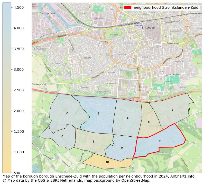 Image of the neighbourhood Stroinkslanden-Zuid at the map. This image is used as introduction to this page. This page shows a lot of information about the population in the neighbourhood Stroinkslanden-Zuid (such as the distribution by age groups of the residents, the composition of households, whether inhabitants are natives or Dutch with an immigration background, data about the houses (numbers, types, price development, use, type of property, ...) and more (car ownership, energy consumption, ...) based on open data from the Dutch Central Bureau of Statistics and various other sources!