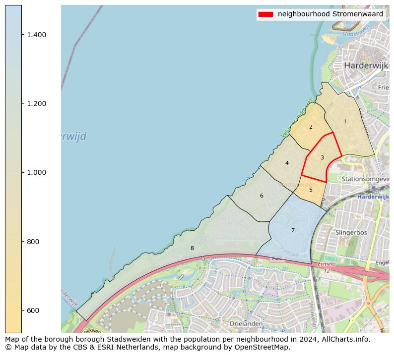 Image of the neighbourhood Stromenwaard at the map. This image is used as introduction to this page. This page shows a lot of information about the population in the neighbourhood Stromenwaard (such as the distribution by age groups of the residents, the composition of households, whether inhabitants are natives or Dutch with an immigration background, data about the houses (numbers, types, price development, use, type of property, ...) and more (car ownership, energy consumption, ...) based on open data from the Dutch Central Bureau of Statistics and various other sources!