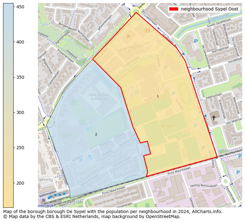 Image of the neighbourhood Sypel Oost at the map. This image is used as introduction to this page. This page shows a lot of information about the population in the neighbourhood Sypel Oost (such as the distribution by age groups of the residents, the composition of households, whether inhabitants are natives or Dutch with an immigration background, data about the houses (numbers, types, price development, use, type of property, ...) and more (car ownership, energy consumption, ...) based on open data from the Dutch Central Bureau of Statistics and various other sources!
