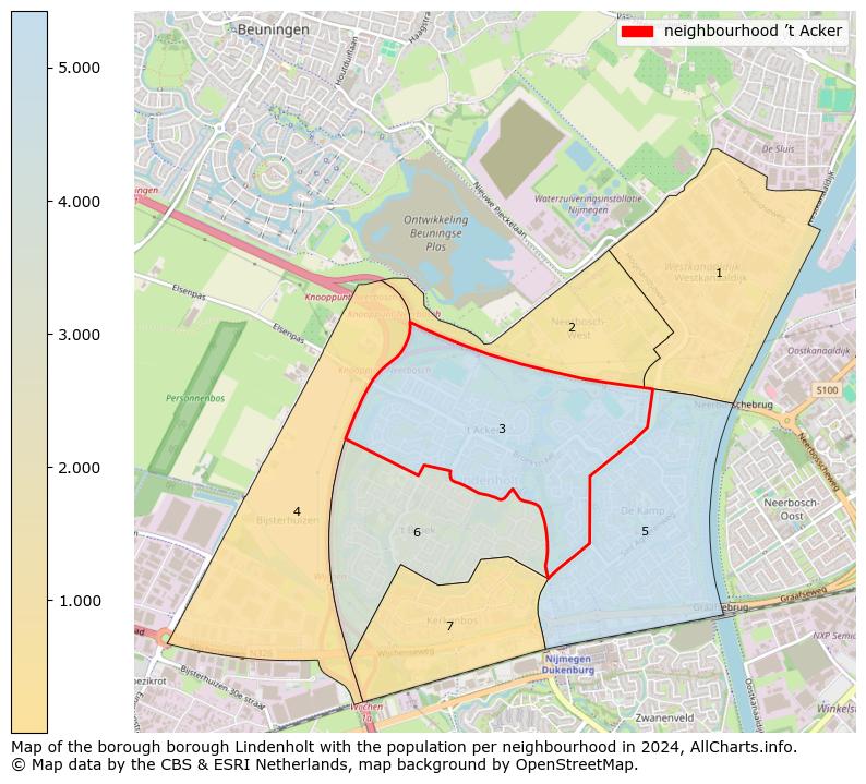 Image of the neighbourhood ’t Acker at the map. This image is used as introduction to this page. This page shows a lot of information about the population in the neighbourhood ’t Acker (such as the distribution by age groups of the residents, the composition of households, whether inhabitants are natives or Dutch with an immigration background, data about the houses (numbers, types, price development, use, type of property, ...) and more (car ownership, energy consumption, ...) based on open data from the Dutch Central Bureau of Statistics and various other sources!