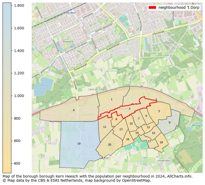 Image of the neighbourhood ’t Dorp at the map. This image is used as introduction to this page. This page shows a lot of information about the population in the neighbourhood ’t Dorp (such as the distribution by age groups of the residents, the composition of households, whether inhabitants are natives or Dutch with an immigration background, data about the houses (numbers, types, price development, use, type of property, ...) and more (car ownership, energy consumption, ...) based on open data from the Dutch Central Bureau of Statistics and various other sources!